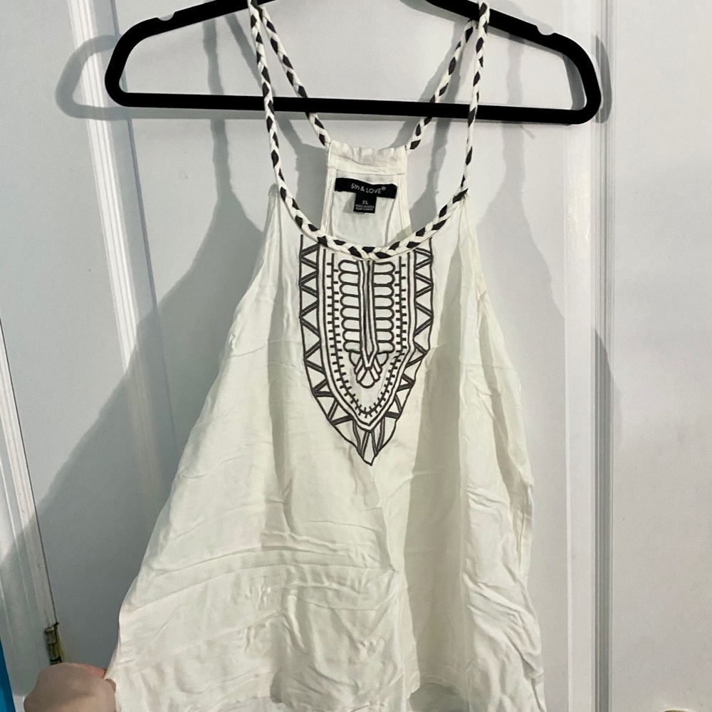 5th & Love Halter Tank Top